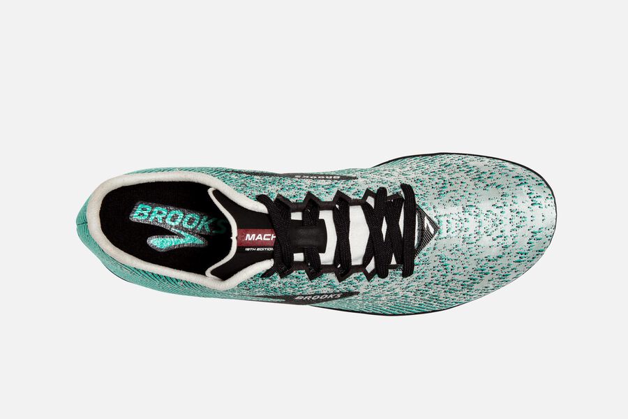 Brooks Running Shoes - Mach 19 Spikeless Spikes Womens - Grey/Black - AWQ-647532